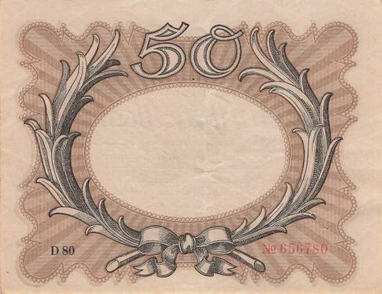 50 Mark 1918 D